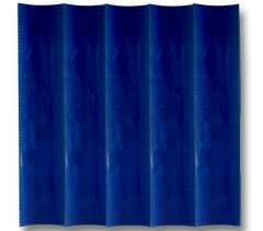 10x50 Bambu Kobalt Çatlak Sır El Yapımı Seramik