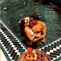 6.5x21x5 cm Terracotta Emerald El Yapımı Dekor