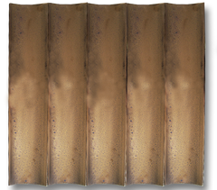 10x50 Bambu Altın Çatlak Sır El Yapımı Seramik