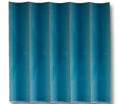 10x50 Bambu Turkuaz Çatlak Sır El Yapımı Seramik